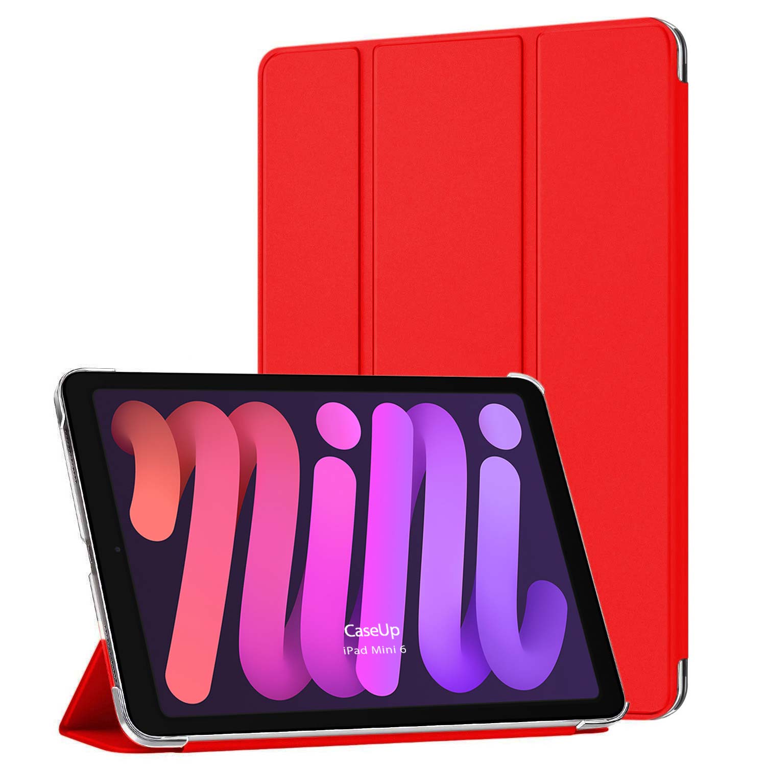 CaseUp Apple iPad Mini 6 2021 Kılıf Smart Protection Kırmızı